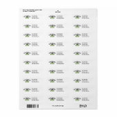 Klasse van 2016 groen etiket (Full Sheet)