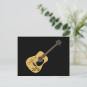 Klasse van 2016 Guitar Briefkaart (Staand voorkant)