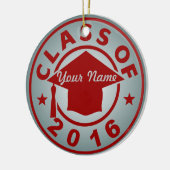 Klasse van 2016 keramisch ornament (Links)