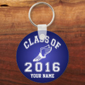 Klasse van 2016 Spoor en Veld Sleutelhanger (Voorkant)