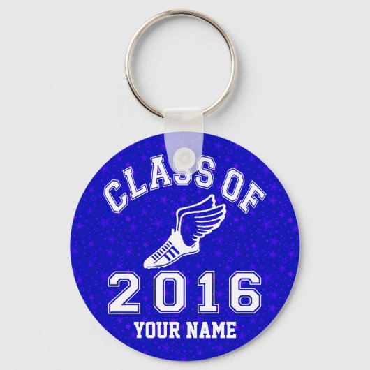 Klasse van 2016 Spoor en Veld Sleutelhanger (Voorkant)