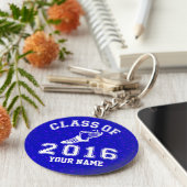 Klasse van 2016 Spoor en Veld Sleutelhanger (Zijkant)