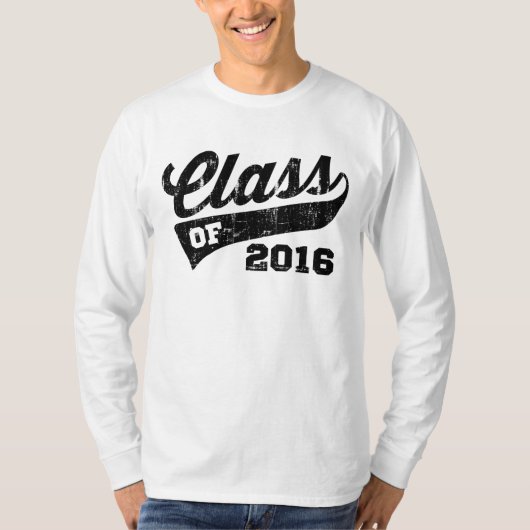 Klasse van 2016 t-shirt (Voorkant)