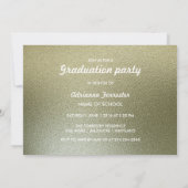 Klasse van 2016 Zilveren Afstuderen Pet Foto Kaart (Achterkant)