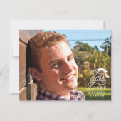 Klasse van 2017 Afstuderen Foto Dank U Nota Kaart (Voorkant)