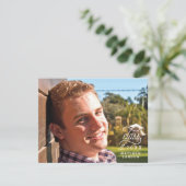 Klasse van 2017 Afstuderen Foto Dank U Nota Kaart (Staand voorkant)