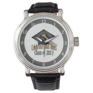 Klasse van 2017 Celebrate Good Times Afstuderen Gi Horloge