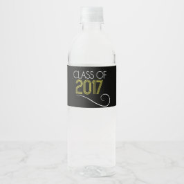 Klasse van 2017 Waterflesetiketten Waterfles Etiket
