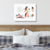 Klasse van 2018 afstuderen multifotocanvas canvas afdruk (Insitu (Slaapkamer))