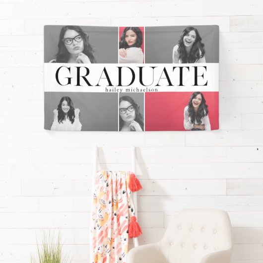 Klasse van 2018 Afstuderen Photo Collage Banner (Insitu)