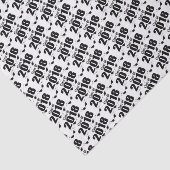 Klasse van 2018 Afstuderen-weefselpapier (zwarte P Tissuepapier (Detail)