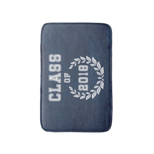 Klasse van 2018 badmat (Voorkant Verticaal)