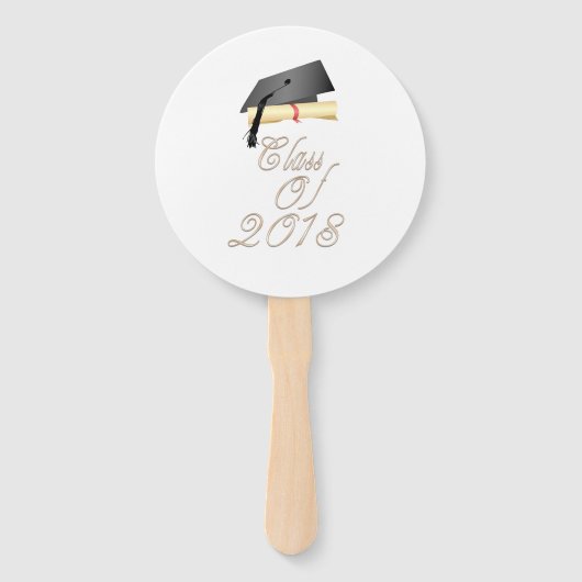 Klasse van 2018 handwaaier (Voorkant)