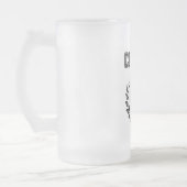 Klasse van 2018 matglas bierpul (Links)