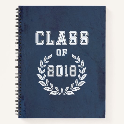 Klasse van 2018 notitieboek (Voorkant)