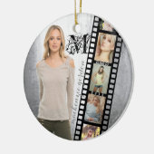 Klasse van 2018 Senior Portrait Afstuderen Foto Li Keramisch Ornament (Links)