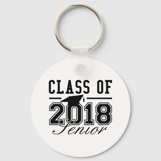 Klasse van 2018 Senior Sleutelhanger (Voorkant)