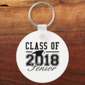 Klasse van 2018 Senior Sleutelhanger (Voorkant)