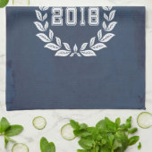 Klasse van 2018 theedoek (Gevouwen)