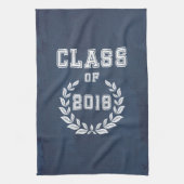 Klasse van 2018 theedoek (Verticaal)