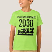 Klasse van 2019 5e Grade Afstudeerder T-shirt (Voorkant)