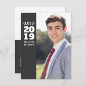 Klasse van 2019 | Aankondiging foto-Afstuderen (Voorkant / Achterkant)