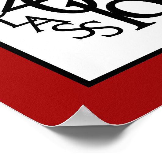 Klasse van 2019 Afstuderen Autograaf Keepomwille R Poster (Hoek)