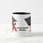 Klasse van 2019 Afstuderen Dag koffie Mok door Jan (Midden)