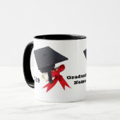 Klasse van 2019 Afstuderen Dag koffie Mok door Jan (Voorkant links)