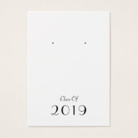 Klasse van 2019 Afstuderen die schermkaarten verdi