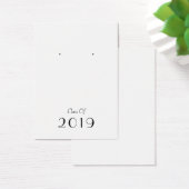 Klasse van 2019 Afstuderen die schermkaarten verdi Visitekaartje (Bureau)