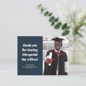 Klasse van 2019 | Foto Afstuderen Dank u Briefkaart (Staand voorkant)