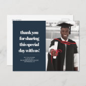 Klasse van 2019 | Foto Afstuderen Dank u Briefkaart (Voorkant / Achterkant)