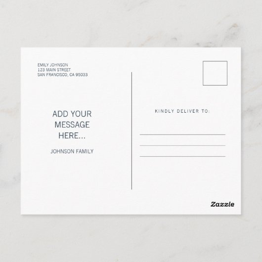 Klasse van 2019 | Foto Afstuderen Dank u Briefkaart (Achterkant)