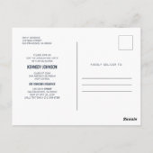 Klasse van 2019 | Foto-Afstuderen-uitnodiging Briefkaart (Achterkant)