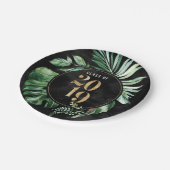 Klasse van 2019 Green Monstera Leaf Paper Bord (Gekanteld)
