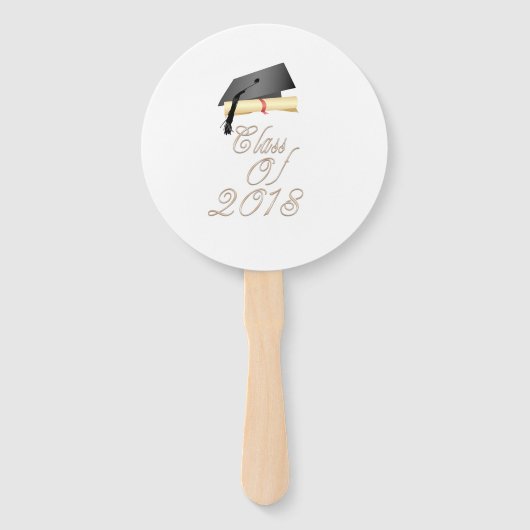 Klasse van 2019 handwaaier (Achterkant)