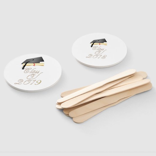 Klasse van 2019 handwaaier (Niet-gemonteerd)