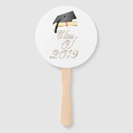 Klasse van 2019 handwaaier (Voorkant)