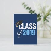Klasse van 2019 Hoger Afstuderen Briefkaart (Staand voorkant)