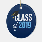 Klasse van 2019 Hoger Afstuderen Keramisch Ornament (Links)