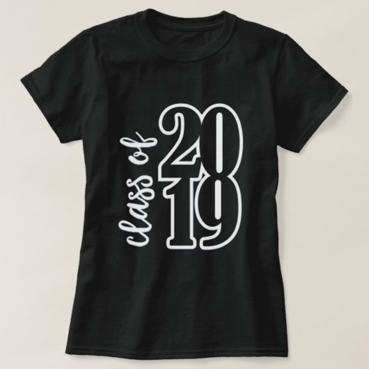 Klasse van 2019 T-shirt (Design voorkant)