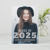 Klasse van 2020 | Aankondiging foto-Afstuderen (Staand voorkant)