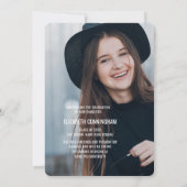 Klasse van 2020 | Aankondiging foto-Afstuderen (Achterkant)