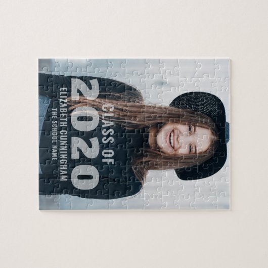 Klasse van 2020 | Aankondiging foto-Afstuderen Legpuzzel (Horizontaal)