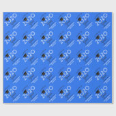 Klasse van 2020 Afstudeerder | Blauw Cadeaupapier (Vlak)