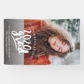 Klasse van 2020 Afstuderen met handschrift Spandoek (Horizontaal)