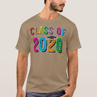 Klasse van 2020 Afstuderen Senior groeien met mij T-shirt