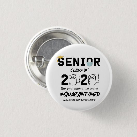 Klasse van 2020 Button (Voorkant /achterkant)