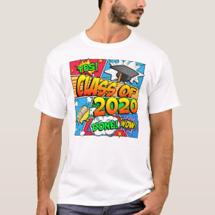 Klasse van 2020 Comic Book T-shirt